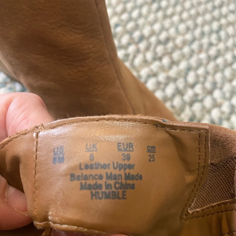 Franco Sarto Exposed Heel Bootie Humble Cigar Shoes GUC - Picture 5 of 7